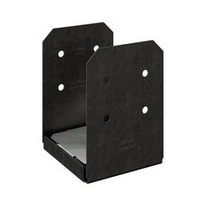 Simpson APVB88 ZMAX Black Powder-Coated Post Base for 8x8