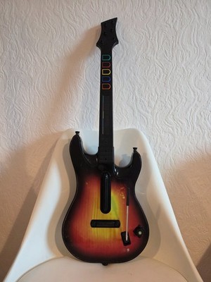 Microsoft Xbox 360 Wireless Gitarre + Guitar Hero III