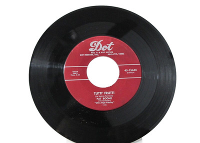 45 RECORD - PAT BOONE - TUTTI FRUTTI