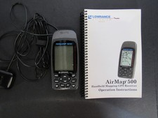 Lowrance Avionics AirMap 500 Handheld Mapping GPS Receiver w/ Instructions