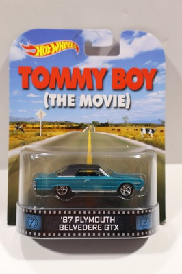 #ad HOT WHEELS RETRO ENTERTAINMENT TOMMY BOY 1967 PLYMOUTH BELVEDERE GTX Farley $29.99