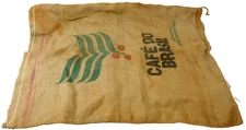 Vintage Cafe Do Brasil Castanhal Hydro Carbon Free Burlap Coffee Bag Esteve 002