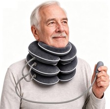 Neck Stretcher Cervical Traction Device Neck Pillow Brace Adjustable Support