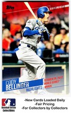 2018 Topps #CB-29 Cody Bellinger Highlights Red #/10 Yankees Dodgers