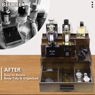 Cologne Organizer for Men 3 Tier Perfume Display Stand Cologne Shelf w/ Drawer — photo 5