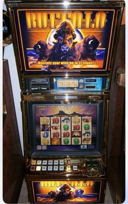 Buffalo Video Slot Machine by Aristocrat - Completely Rebuilt 1 Year ...