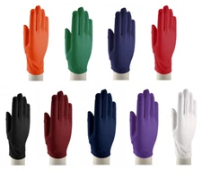 Wrist Length Dress Gloves White Black 7 Colors Dress Up Church Formal - Hey Viv