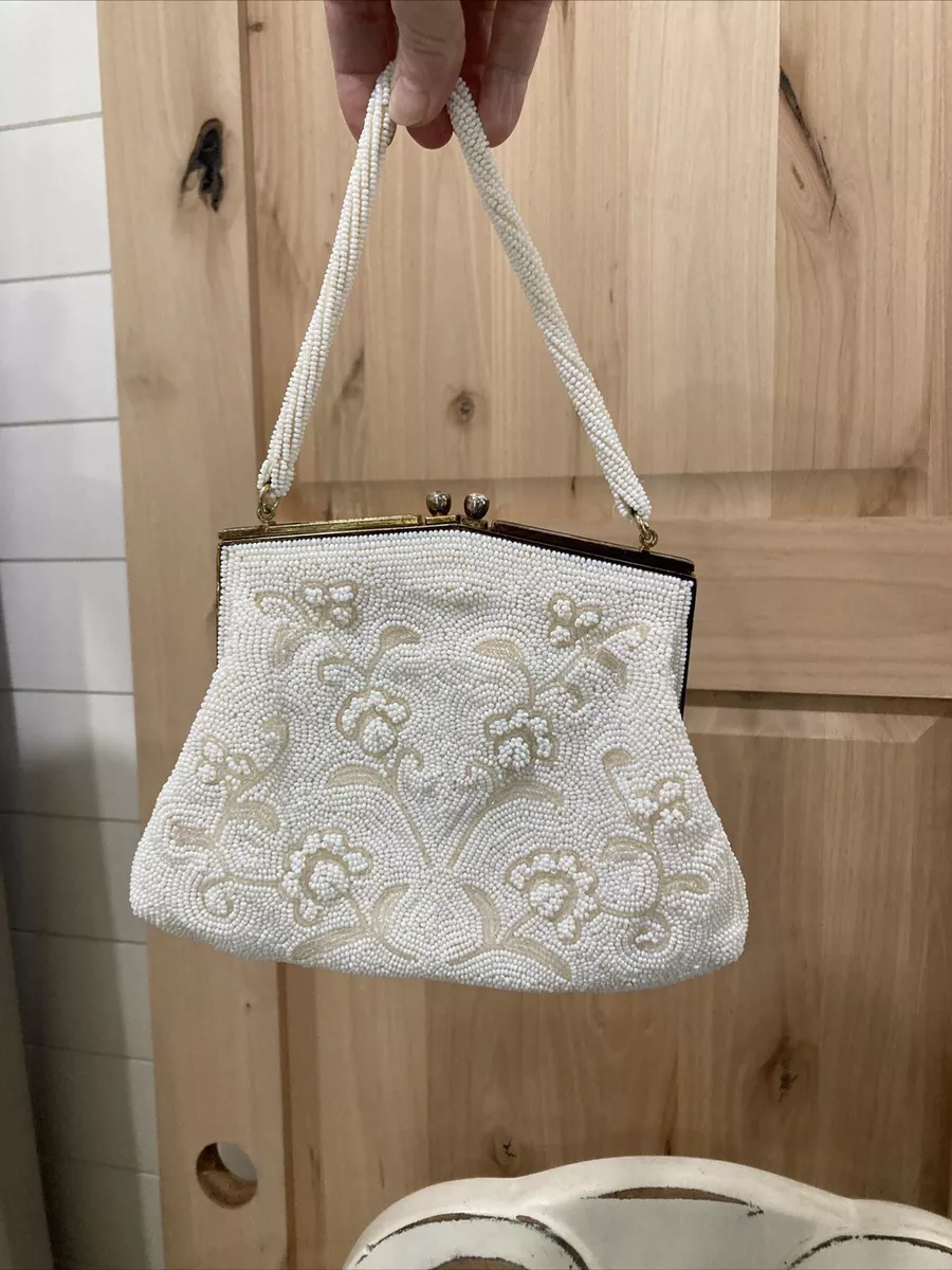 vintage beaded evening bag