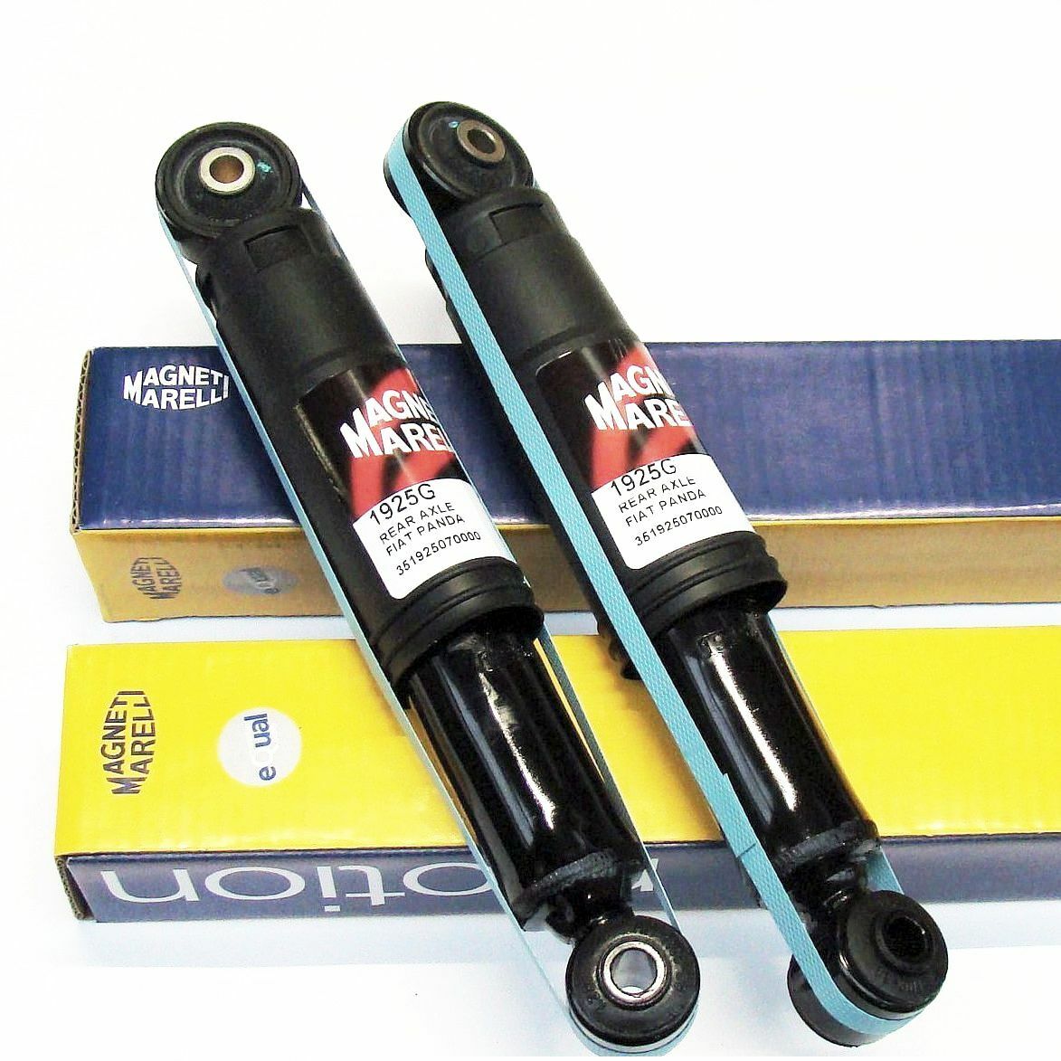 2x Amortiguador Presión Gas Trasero FIAT Panda 169 1.1 1.2 1.3 D - MM