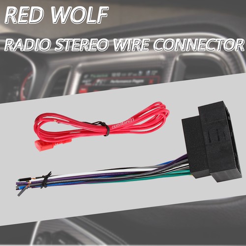 Car Radio Stereo Wiring Harness Adapter For Dodge RAM Dart Challenger 2015-2017 - Picture 5 of 7