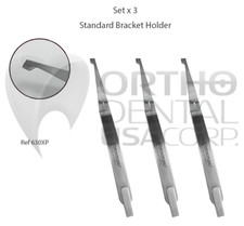 Set x 3 Orthodontic Twezzers Scalers and Dental Instruments Made for USA Seller
