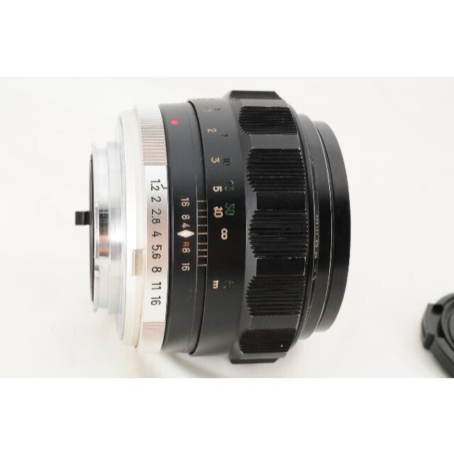 MINOLTA MC ROKKOR-PG 58mm F1.2 Prime MF Hawk Eye Lens W/Lens hood