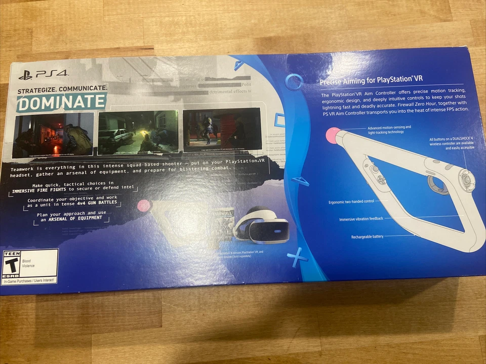 Firewall Zero Hour with Aim Controller Bundle (Sony PlayStation VR) New Sealed - Image 2 of 4