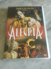 DVD CIRQUE DU SOLEIL "ALLEGRIA" EDIZIONE VENDITA ITALIA F.C. OTTIMO