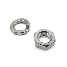 Fits Gm Pitman Arm Nut And Lock Washer For Steering Gear Box 5667628 Stainless