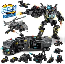 Kidpal 51 in 1 Robot STEM Building Blocks Toys for Boys Age 8-12, Educational 6