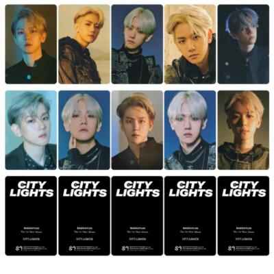 Kpop EXO Baekhyun LIGHT Beyond LIVE Photo Cards Self Made