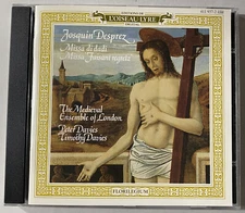 JOSQUIN DESPREZ Missa di Dadi / Missa Faisant Regretz Peter & Timothy Davies CD