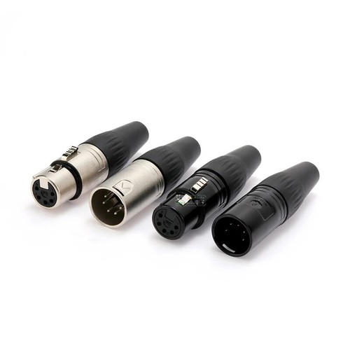 1 pieza NEUTRIK REAN 5 pines XLR enchufe micrófono audio conector macho hembra - Imagen 2 de 13