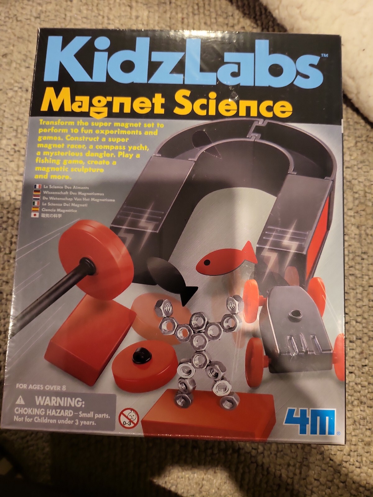 Magnet Science Kit for Kids Age 8 STEM Educational Experiment Toy for Boys and Girls-image