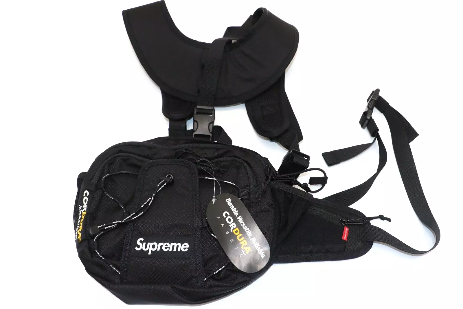 Sac à taille harnais Supreme Cordura   Noir