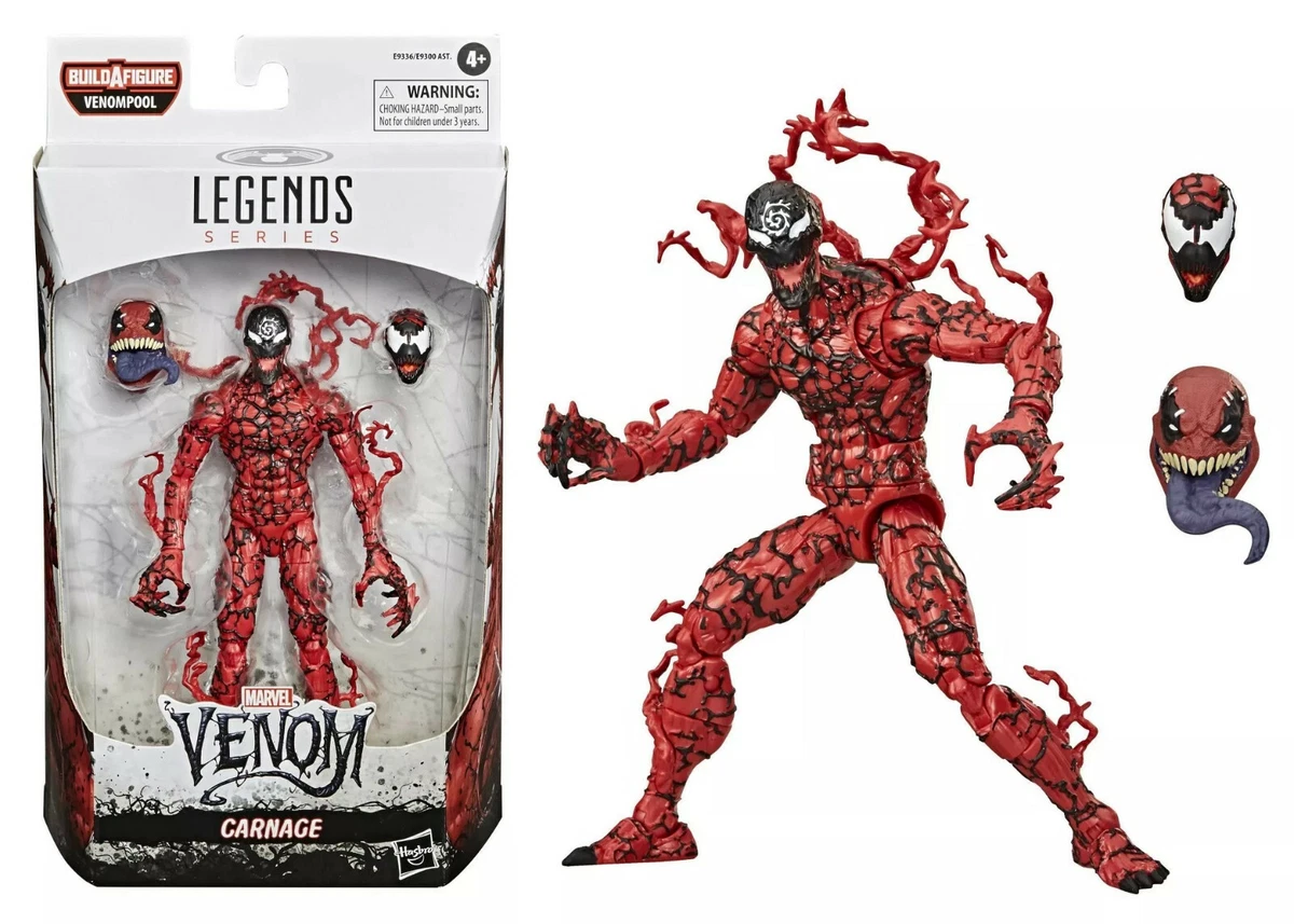 Hasbro Marvel Legends Series Venom Carnage 6 inch Action Figure eBay