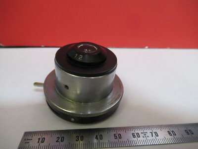KYOWA JAPAN CONDENSER + IRIS OPTICS MICROSCOPE PART AS PICTURED T9-A-12