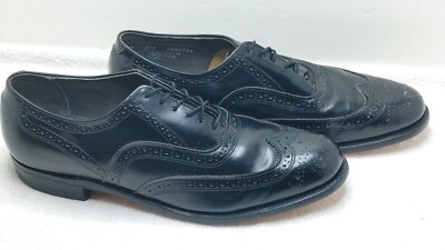 O'Sullivan Executive Imperial Mens Shoes SIZE 10C Brogue Wingtip Oxford Lace-Ups