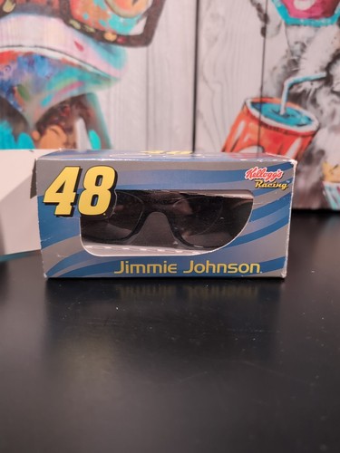 Team Kellogg's Racing Jimmie Johnson #48 Sunglasses 2009 With Box! Rare! - Picture 3 of 6