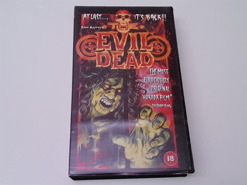 The Evil Dead 1981 VHS UK Import PAL Palace Video Sam Raimi Bruce Campbell  - Bild 1 von 5