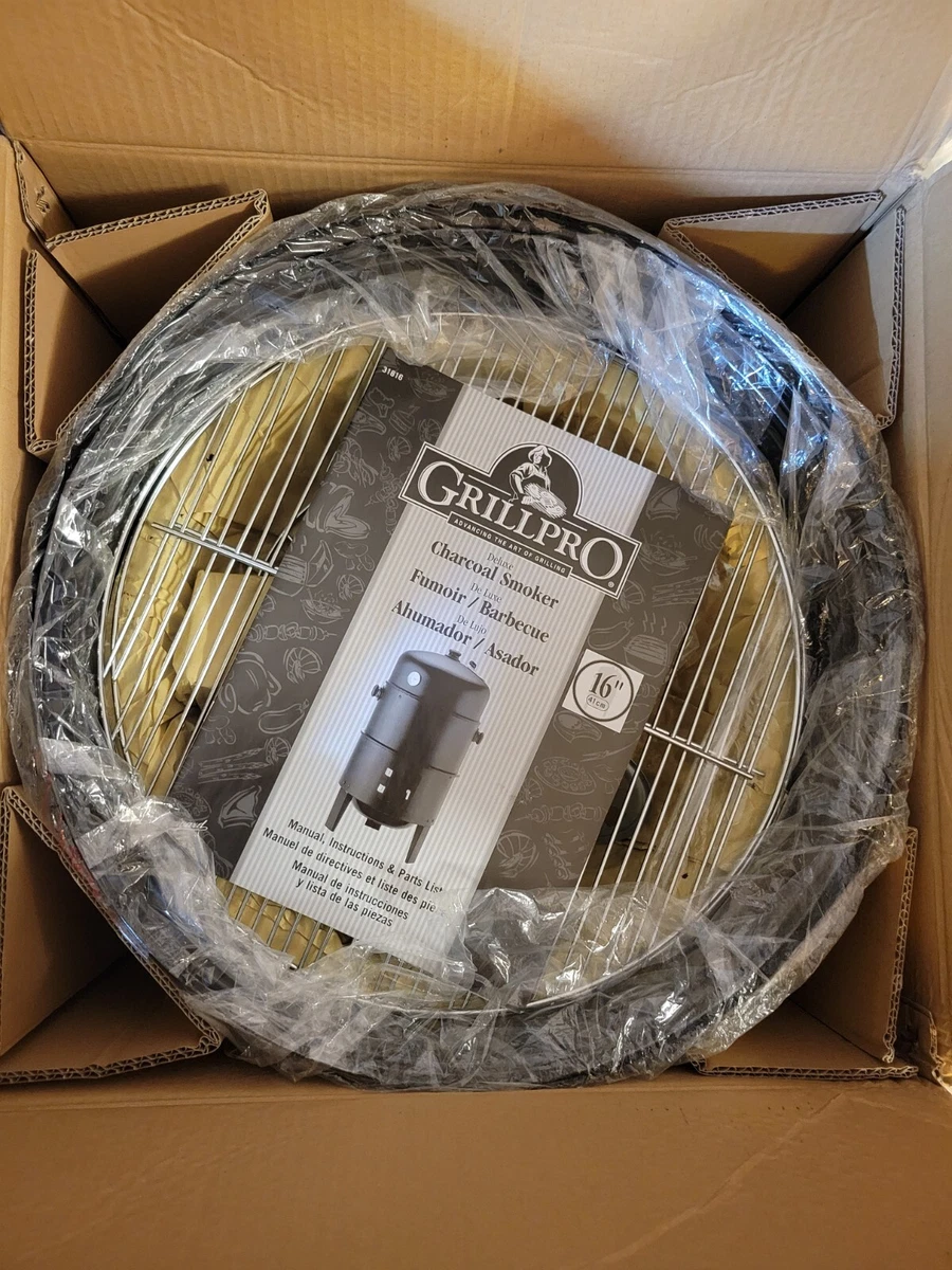 Grillpro top charcoal smoker