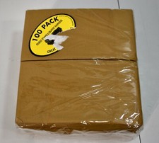 Gold Dinner Napkins Disposable Dinner Wedding Party 100 Pack