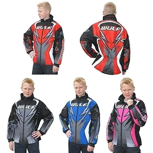 Wulfsport Kids Attack Ride Jackets Motorbike Motocross MX Leisure age 3 13