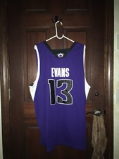 *100% Authentic* Mens Adidas Size 52 TYREKE EVANS Kings NBA Basketball Jersey