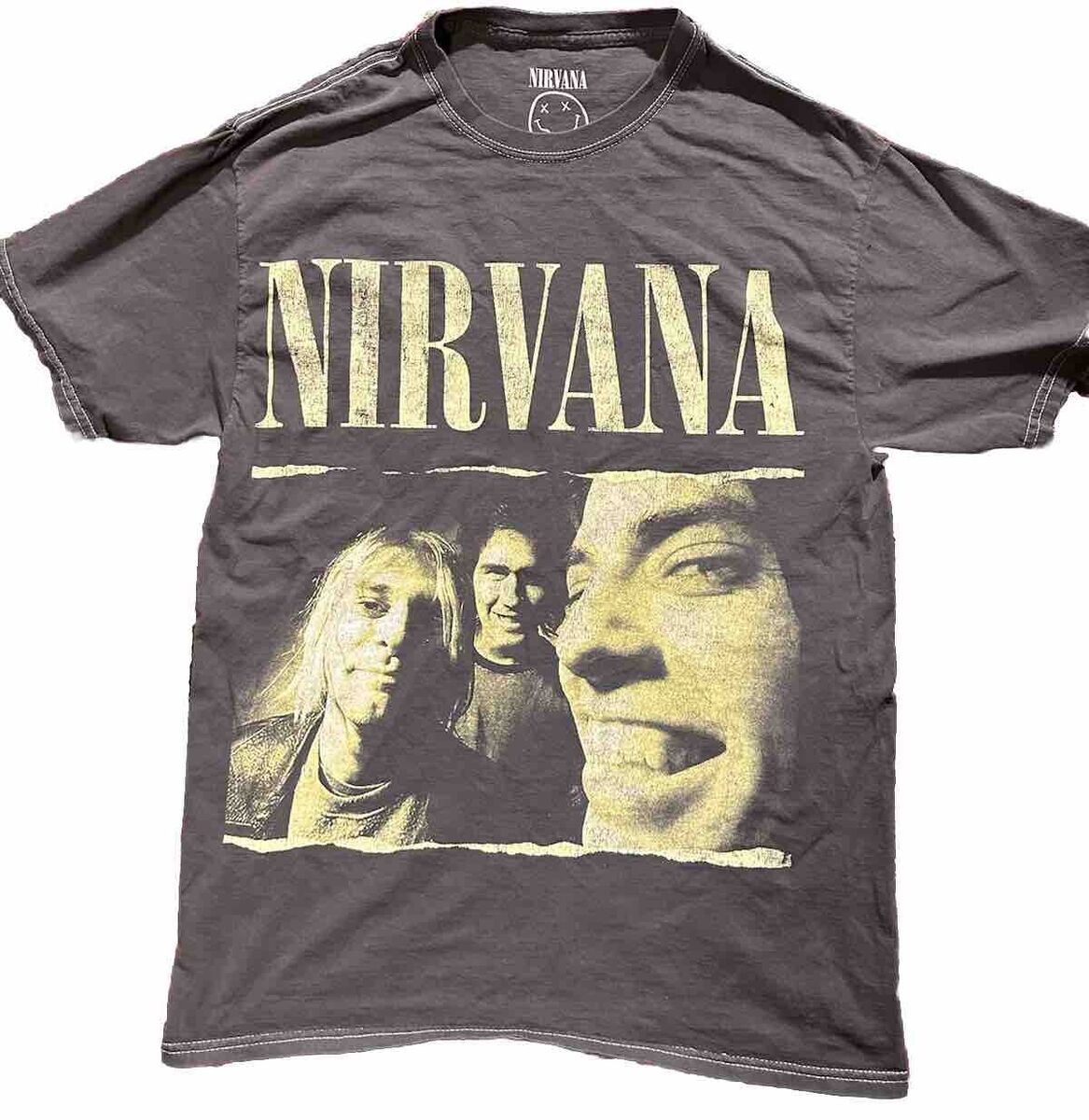 Y2K NIRVANA t shirt Kurt Cobain Band Tee Size Medium Grunge Y2K NIRVANA t shirt Kurt Cobain Band Tee Size Medium Grunge