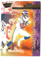 1999 Revolution Three Deep Zone RANDY MOSS (ex-mt) Minnesota Vikings 