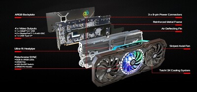 ASRock Radeon RX 6800XT Taich X OC LED不良 ASRock Radeon RX 6800 XT Taichi X Review - Pictures