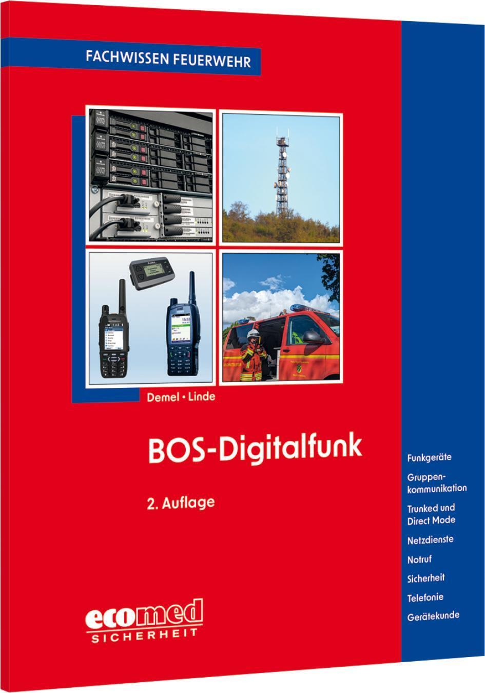 Thumbnail - Bos-digitalfunk Jan Tino Demel (u. A.) Taschenbuch Ecomed Sicherheit