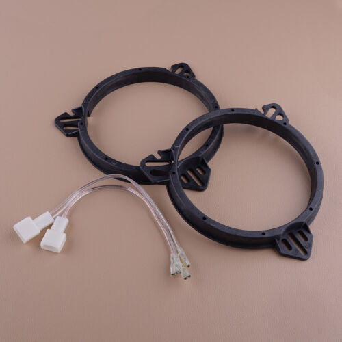 Rear Door Speaker Adapter Rings & Connector Wire Harness Fit for Subaru WRX STI - Afbeelding 1 van 7