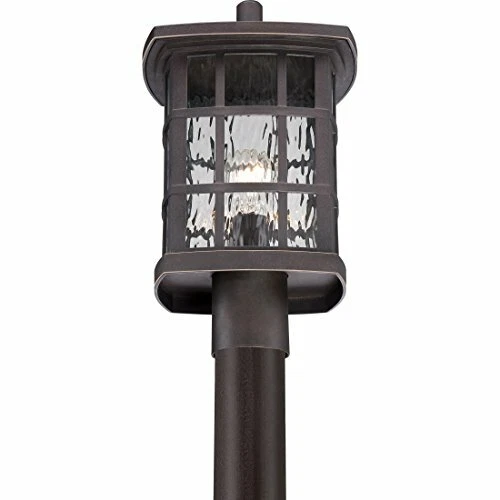 Quoizel SNN9009PN 1-Light Stonington Outdoor Lantern in Palladian Bronze - Picture 6 of 9