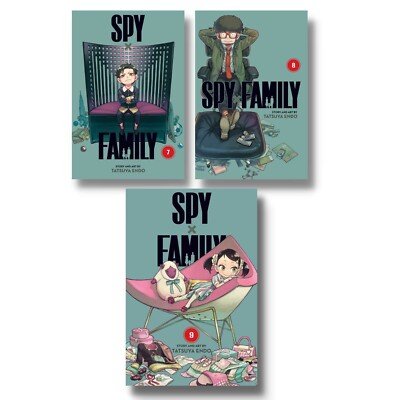SPY X FAMILY Volumes 1 - 9 Manga, English VIZ Media | eBay