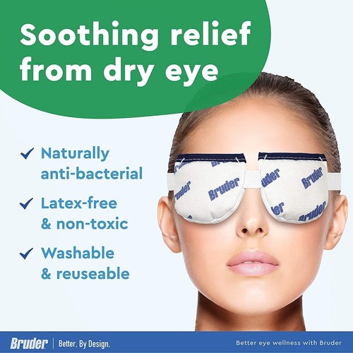 Bruder Moist Heat Eye Compress | Microwave Activated |Heat and Moisture for D... - Picture 4 of 7