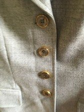 Escada Fitted Jacket , Unworn. Eu34/uk8 Dove Grey.