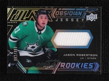 2020-21 SPx UD Black Obsidian Rookies Jersey 82/399 Jason Robertson #ORJ-JR 0z6r