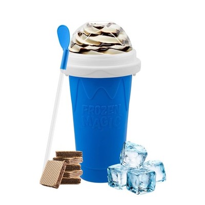 Slushy Cup & Slushy Maker Portable Smoothie Slushie Squeeze Cup for Juices, M