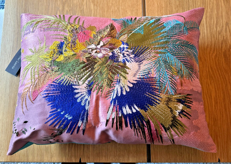 Christian Lacroix Oiseau Fleur Bourgeon Designer Pillow 60x45cm
