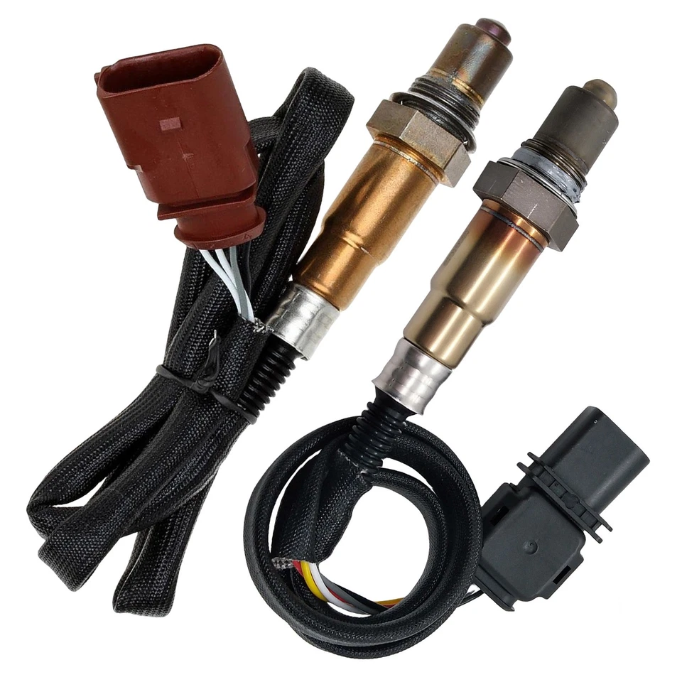 Sensor de oxígeno ascendente y descendente 2 piezas para Audi R8 2010 2011 2012 2014 2015 2016 2017 Foto 2 de 4