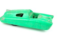Vtg 1950s MARX Sparking Jet Futuristic Plastic Space Rat-Tat Friction Car Video