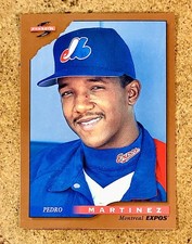 1996 Score Baseball Dugout Collection Pedro Martinez #2 Montreal Expos
