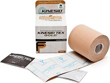 Taping - Elastic Therapeutic Athletic Tape Tex Gold FP - Beige – 3in. x 5m Roll 6.43 per gallon
